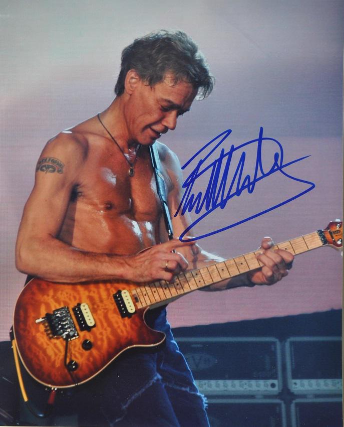 Eddie van halen autograph - Etsy 日本