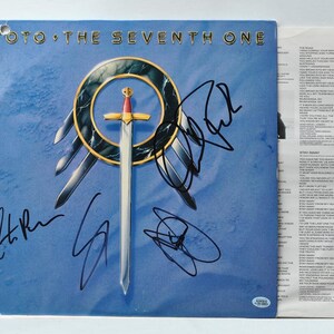 Toto Signed Album - Etsy
