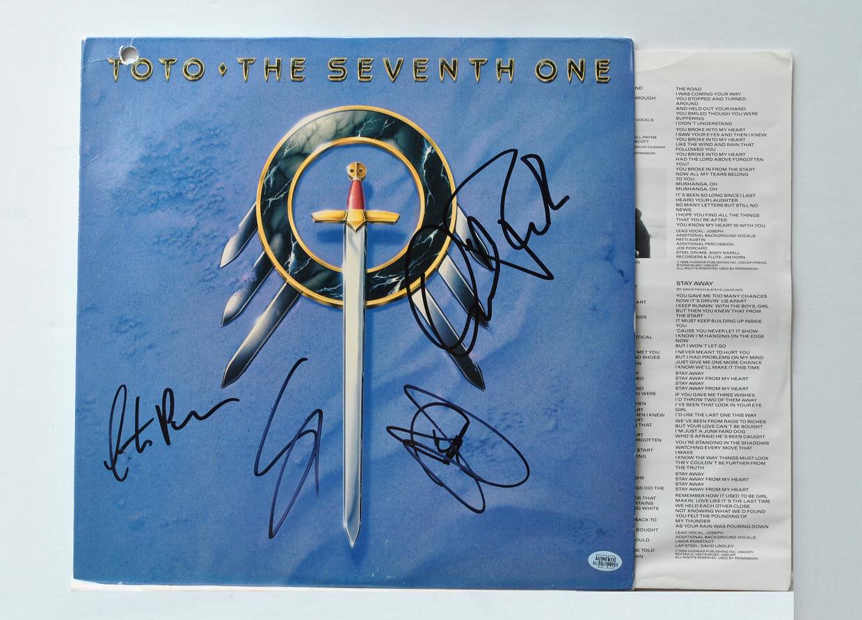 Toto Signed Album - Etsy