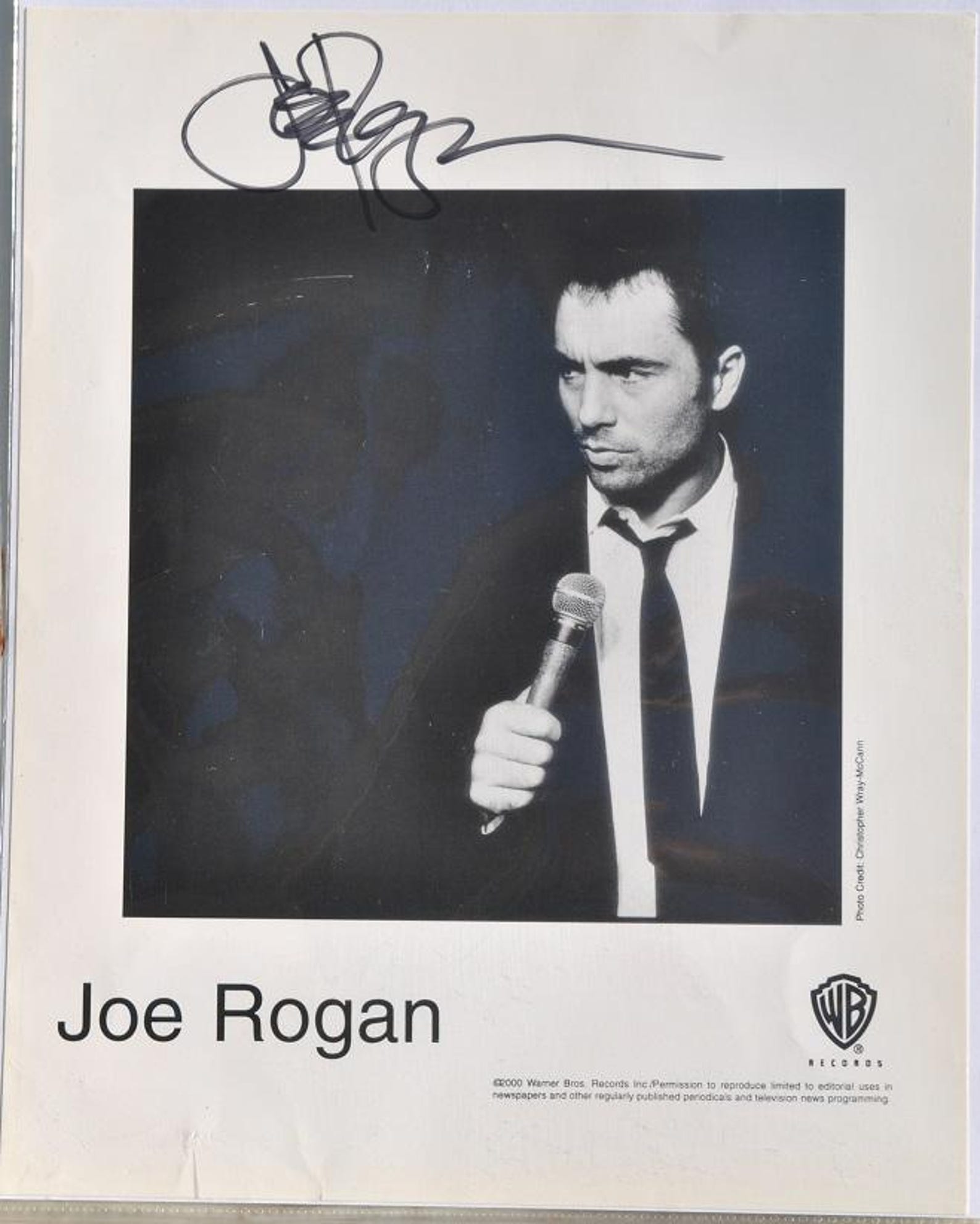 JOE ROGAN Signed Photo – the Joe Rogan Experience W/coa - Etsy