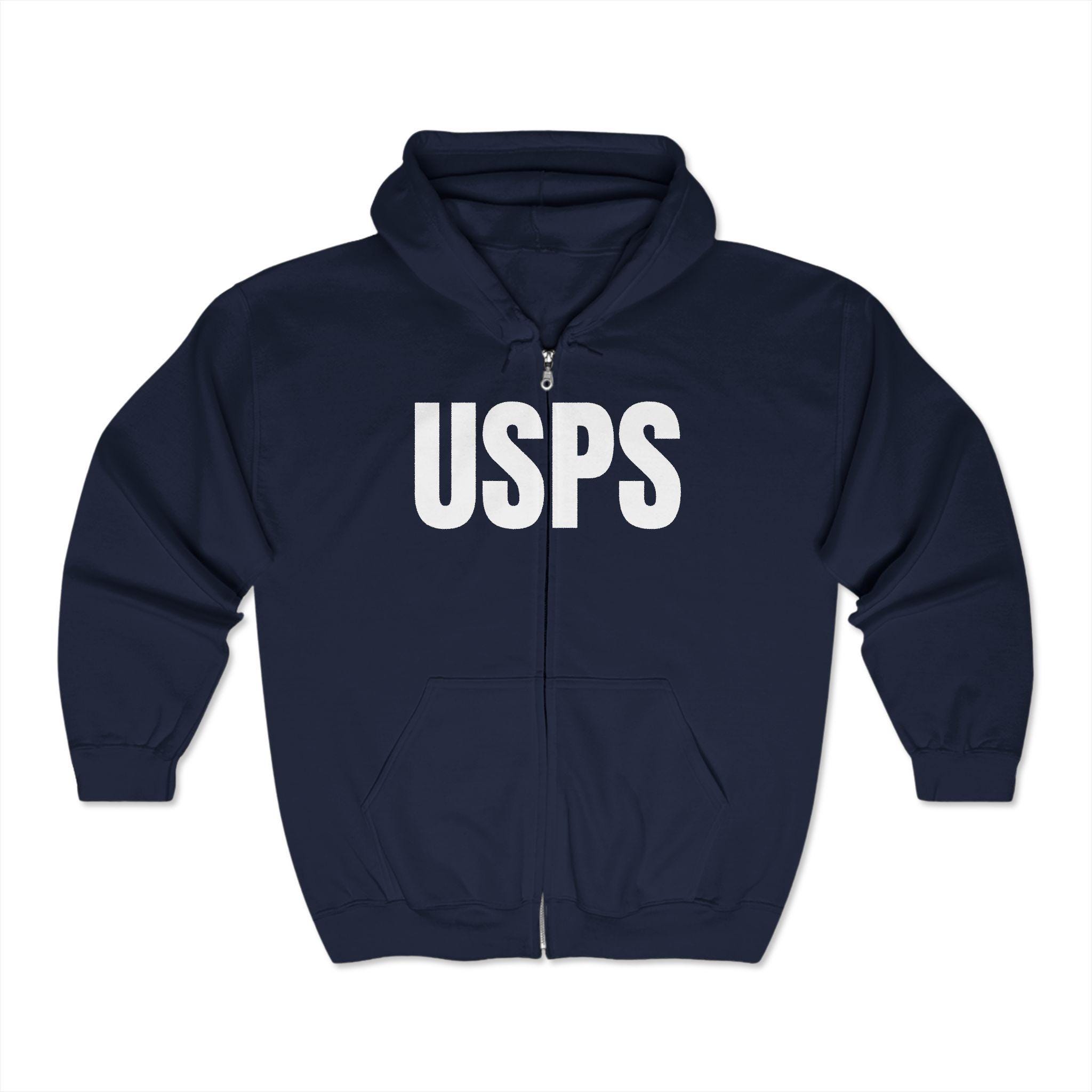 Usps zip up hoodie hotsell