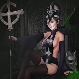Mama Emeritus: Stampa Ghost Band 11&quot; x 17&quot; Stampa