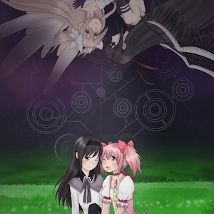 You Are Mine : Madoka Magica 11" x 17" Print