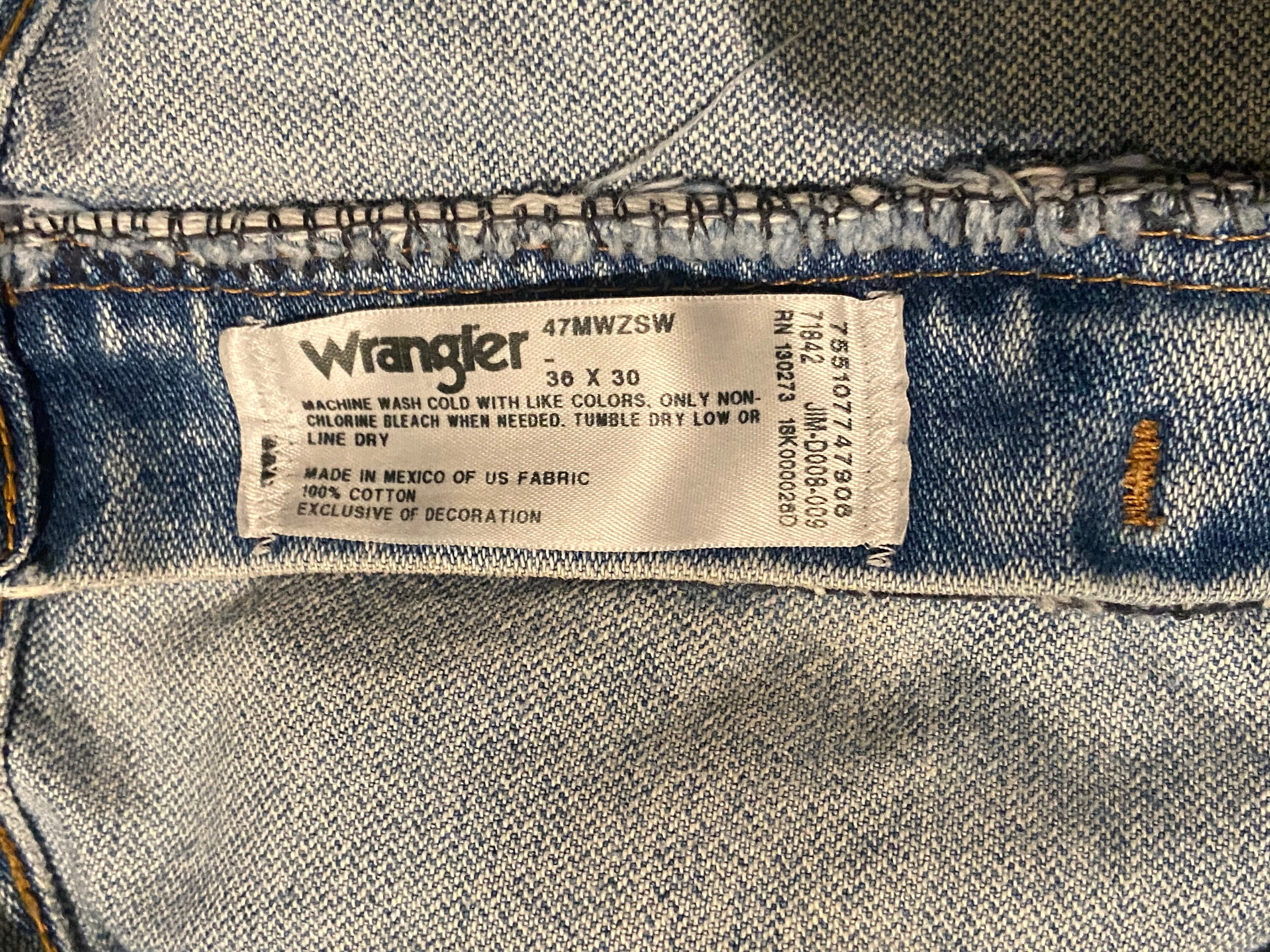 Mens Vintage Wrangler Jeans 36x30 - Etsy
