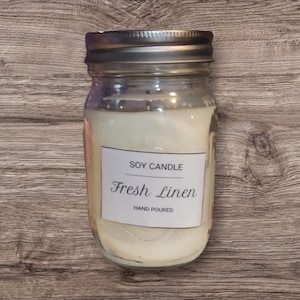 Fresh Linen Soy Candle