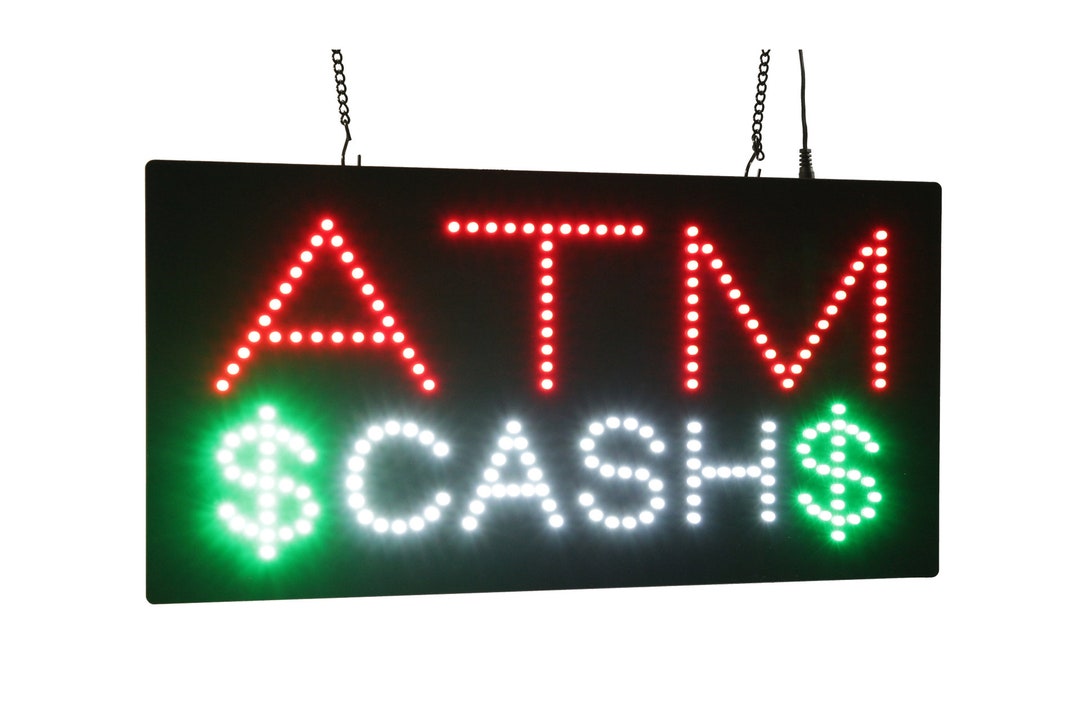 ATM Cash Sign 19