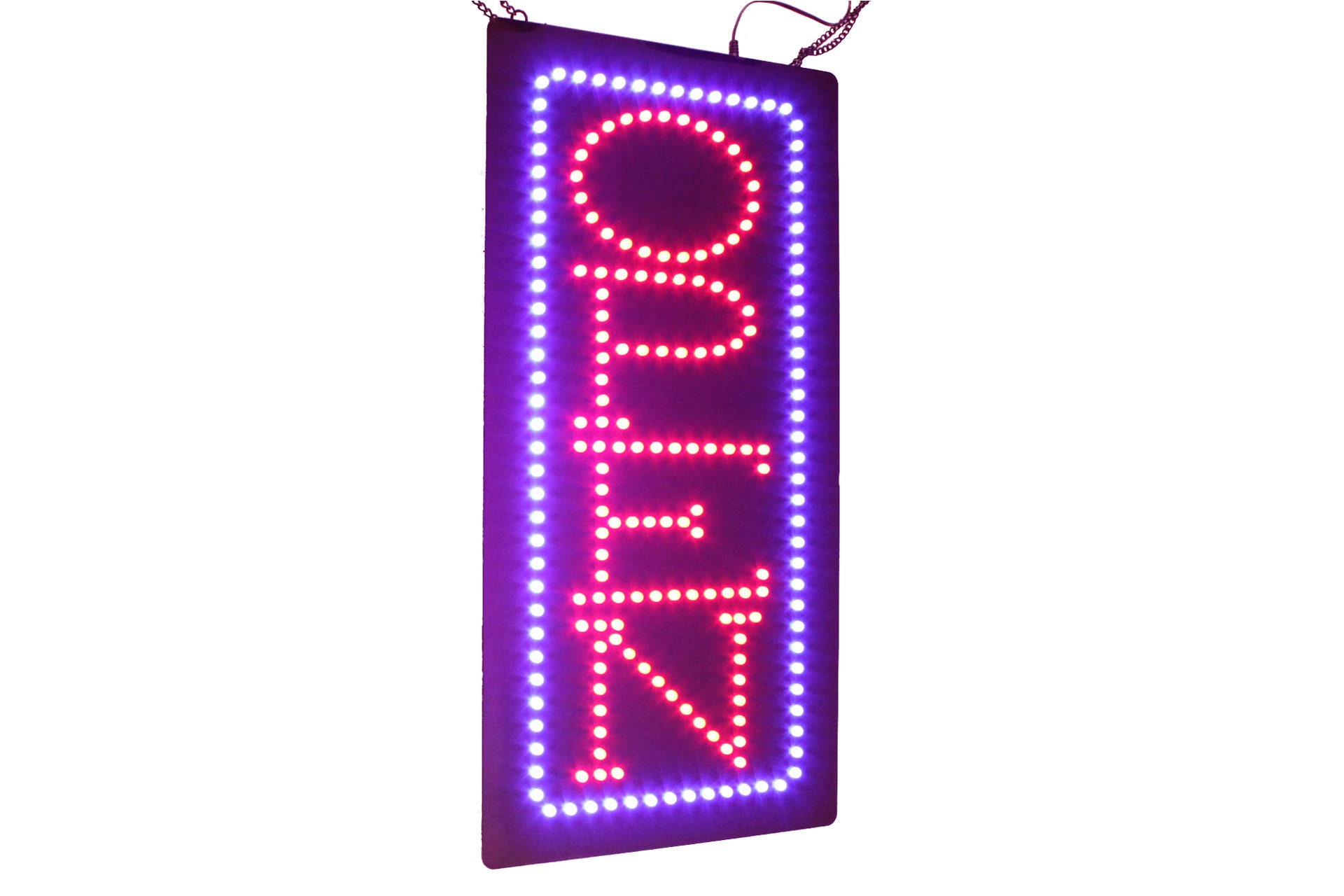 Open vertical 24 Sign LED Neon Store Window Etsy