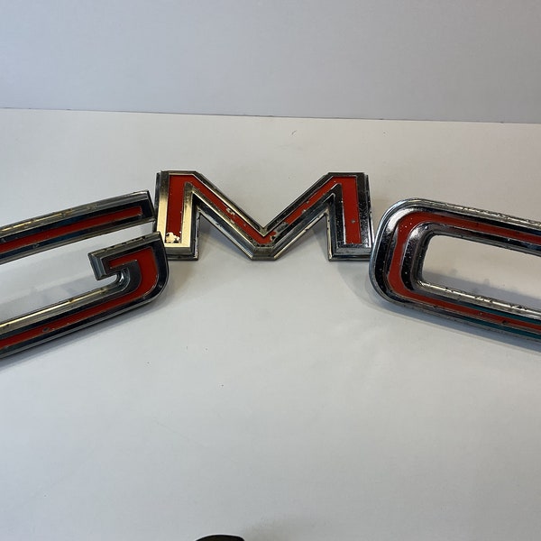 Vintage Gmc Emblem - Etsy