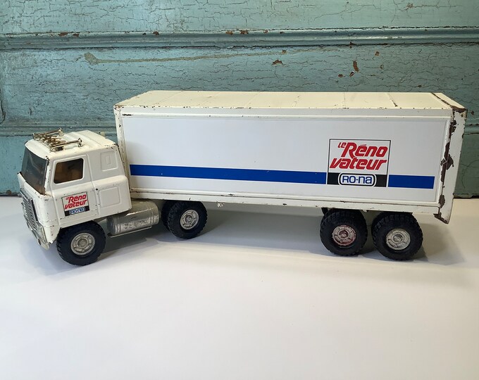 Mack B-61 T + Semi-remorque fourgon McDonald's Matchbox Dinky DYM34577 1955