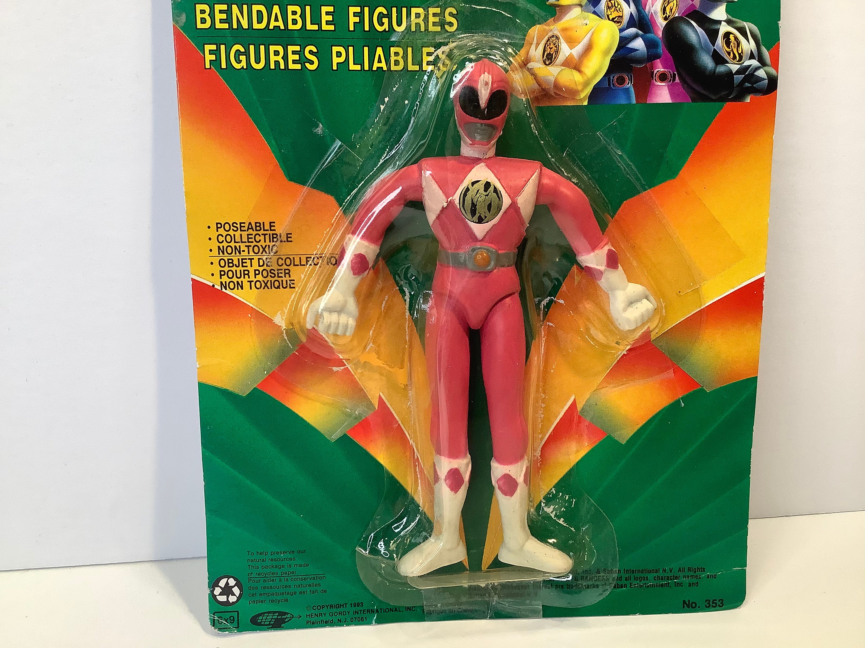 1995 BANDAI MIGHTY morphin power rangers miniature playset EUR 13,57