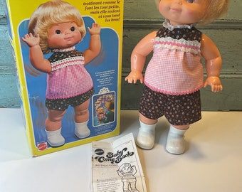 Vintage Mattel Baby come back 1977