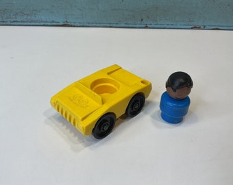 Autocine antiguo Fisher Price Little People 1990