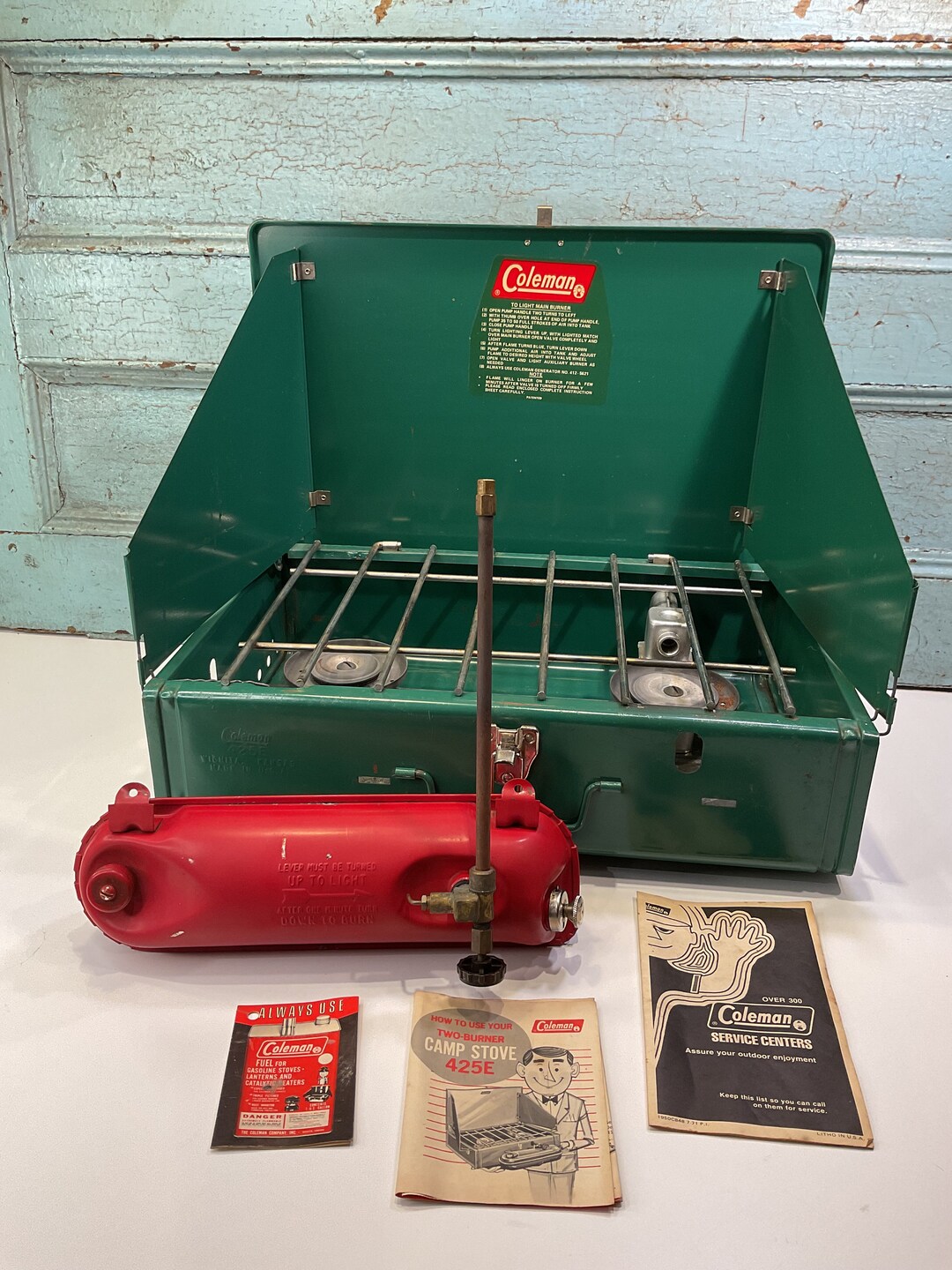 Vintage Coleman 425E Réchaud De Camping 70 - Etsy