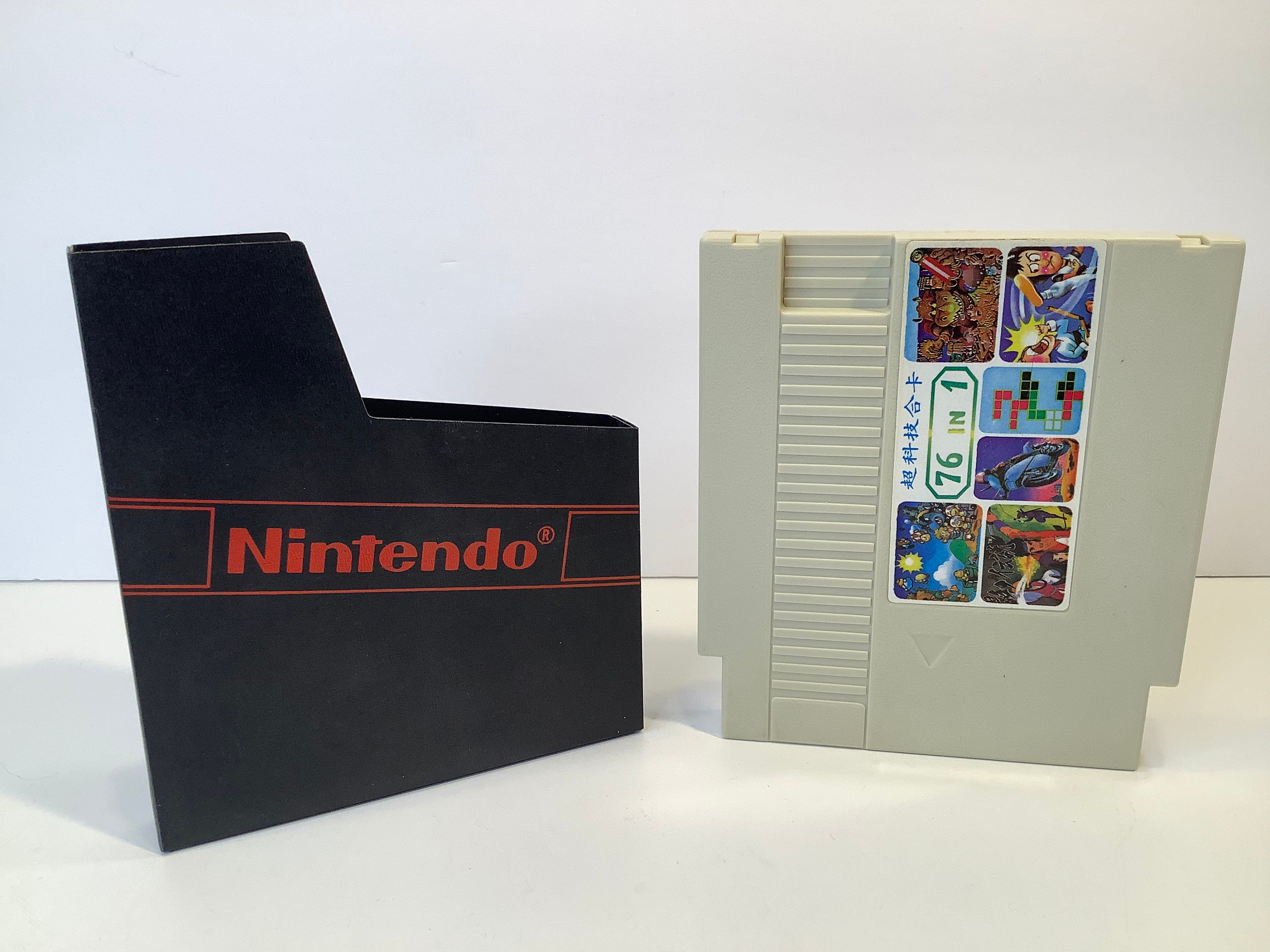 Vintage Nintendo NES 76 in 1 Game - Etsy Vintage Nintendo NES 76 in 1 Game - Etsy