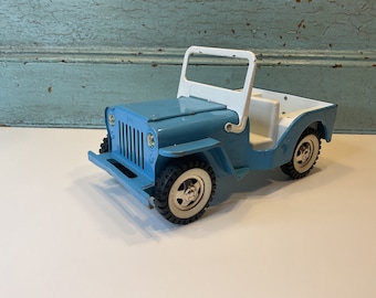 Blue tonka jeep clearance