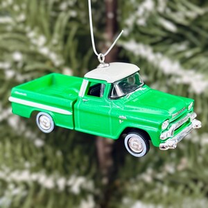 1959 GMC Fleetside Truck Christmas Tree Ornament