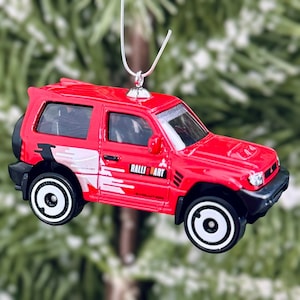 Mitsubishi Pajero Evolution Christmas Tree Ornament