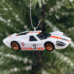 Ford GT-40 Christmas Tree Ornament