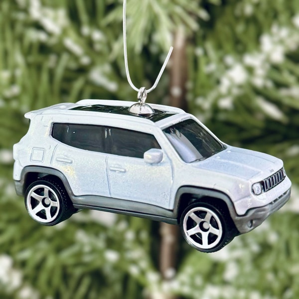 Jeep With Ducks Ornament Etsy