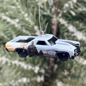 El Camino Mandalorian Christmas Tree Ornament