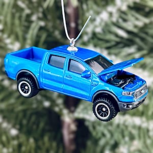 Ford Ranger Christmas Tree Ornament (Opening Hood & Tailgate)