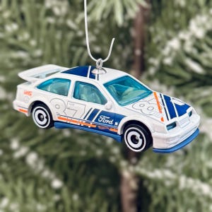 Ford Sierra Cosworth Christmas Tree Ornament