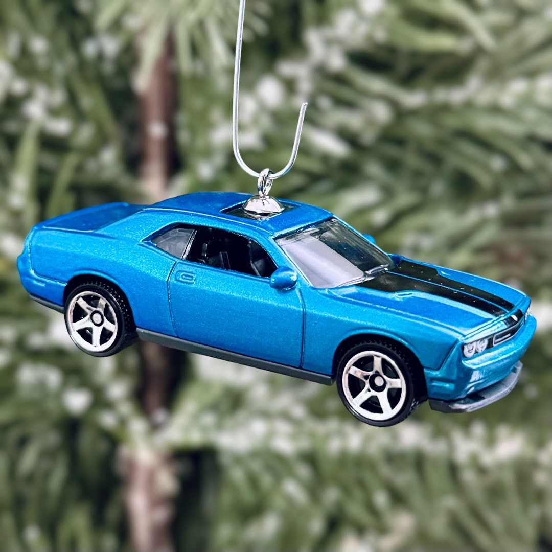 Dodge Challenger SRT8 Christmas Tree Ornament - Etsy