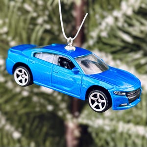 Dodge Charger Christmas Tree Ornament