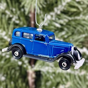 1933 Plymouth Sedan Christmas Tree Ornament