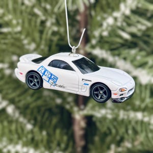 1995 Mazda RX-7 Christmas Tree Ornament