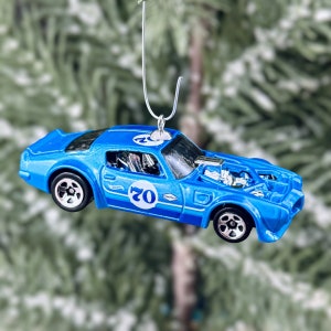 1970 Pontiac Firebird Christmas Tree Ornament