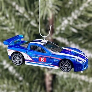 C6R Corvette Christmas Tree Ornament