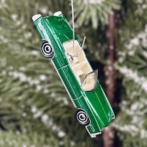 1975 Cadillac Eldorado Convertible Christmas Tree Ornament