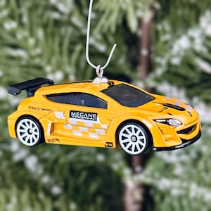 Renault Megane Trophy Christmas Tree Ornament