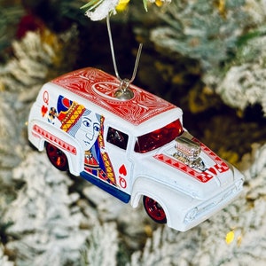 1956 Ford Delivery Van Christmas Tree Ornament