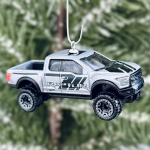 Ford F-150 Raptor Christmas Tree Ornament