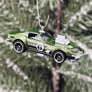 1968 Chevy Corvette Christmas Tree Ornament