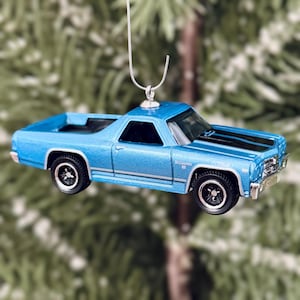 1970 Chevy El Camino Christmas Tree Ornament