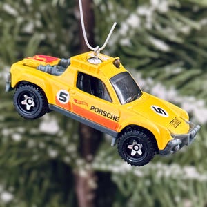 Porsche 914 Safari Christmas Tree Ornament