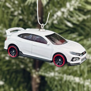 Honda Civic Type R Christmas Tree Ornament