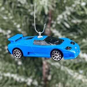 Bugatti EB110 Christmas Tree Ornament