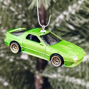 Mazda RX-7 Christmas Tree Ornament
