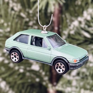 1983-1989 Ford Fiesta Christmas Tree Ornament