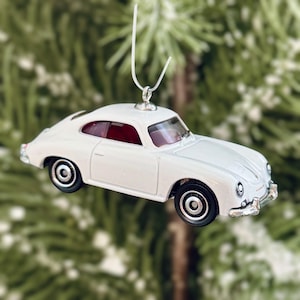 Porsche 356 Christmas Tree Ornament (Opening Engine Bay)