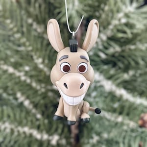 Shrek Donkey Christmas Tree Ornament