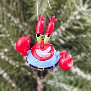 Décoration pour sapin de Noël Mr Crabs (Bob l'éponge)
