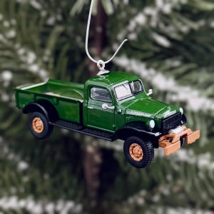 Décoration d'arbre de Noël Dodge Power Wagon 1947