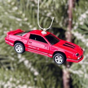 1989 Chevy Camaro Z28 IROC-Z Christmas Tree Ornament
