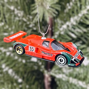 Mazda 787B Racecar Christmas Tree Ornament