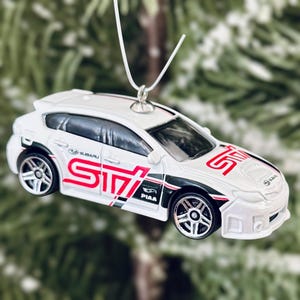 Adorno para árbol de Navidad del Subaru WRX STI